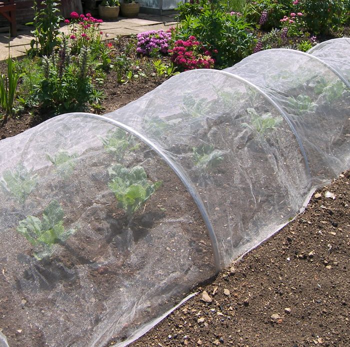 Little kuku Garden Tunnel Greenhouse Hoops Plant Cover PE Film Tunnel for Outdoor Planting 