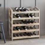 Aldsworth Spruce Wine Rack Holds 35 Bottles