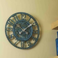Outside Wall Clock - Newby Mechanical Verdigris 12"