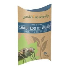 Carrot Root Fly Nematodes 60m2 Gardening Naturally pouch front