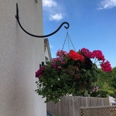 Hanging Basket Bracket - Round Hook