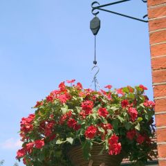 Hanging Basket Pulley Raise and Drop Baskets