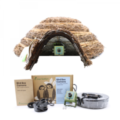 Igloo Hedgehog House Wired Camera with TV connection Gift Set
