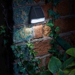 Solar Wall, Fence & Post Lights Pack of 4