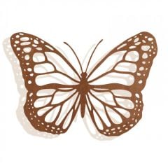 Rusted Butterfly Wall Art