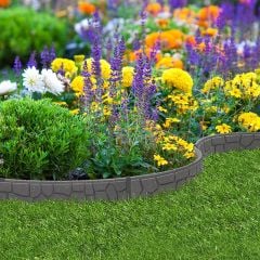 Rubber Ultra Curve Stones Lawn and Border Edging