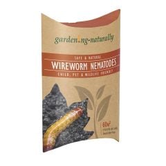 Gardening Naturally wireworm nematodes 60m2 pouch front