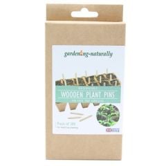 Wooden Plant Labels Pins Pack 300