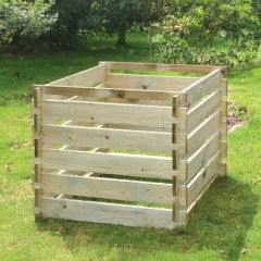Wooden Standard Compost Bin 700L