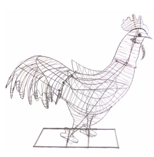 Topiary Frame - Rooster
