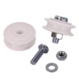 Greenhouse Door Wheels 22mm & 28mm With Nuts & Bolts Greenhouse Wheel Kit Spares 