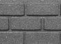 Recycled Rubber Edging, Brick Effect 1.2m Grey